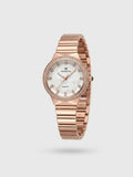 Moonstone Rose Gold Crystal Bezel