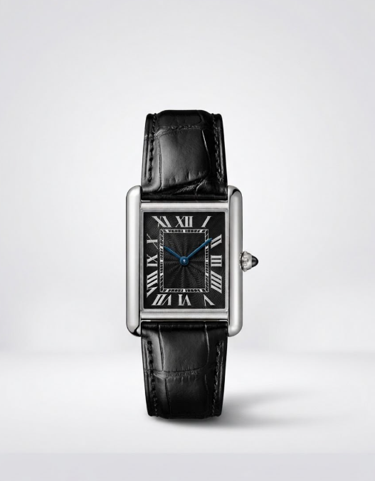 • CARTIER TANK SOLO  – Black Edition