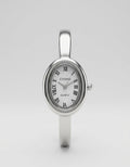 COSMO VINTAGE OVAL BANGLE - Champagne Silver Edition