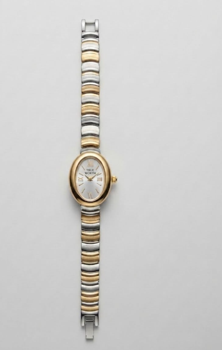 TRUE WORTH VINTAGE OVAL – Two Tone(Yellow Gold/Silver)