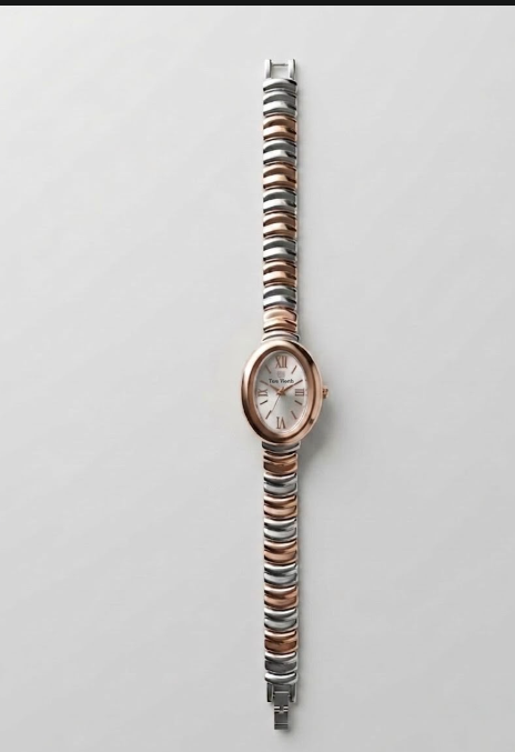 TRUE WORTH VINTAGE OVAL– Two Tone(Rose Gold/Silver)